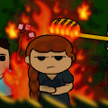The Girl on Fire.