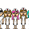 Nurses at work!!