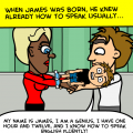 James's history