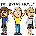 Me My Bitstrips friends and Family