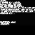 A Poem for Julie