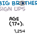 Big Brother Sign-Ups
