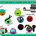Remix: Colored Shapey Things!