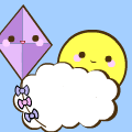 Sun and kite~ <3