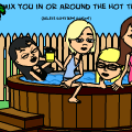 Hot tub party! (3rd time)