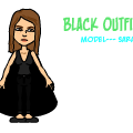black outfit