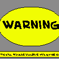 a little warning
