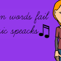 When Words fail....