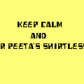 Peeta's Shirtless Scenes