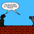 singin' on a wall