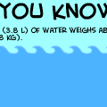 Water Weighs