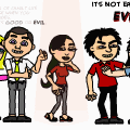 Its not easy being EVIL