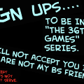 Sign ups