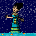 a dress for a school project
