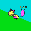 skitty up a hill!(pokemon)