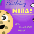 Happy Birthday Mira!!!
