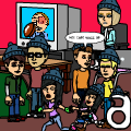 family comes over