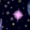 'space... I think...'