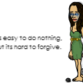 Please forgive.