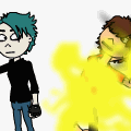 Comic war with Tomo