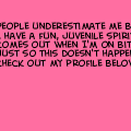 My short little nonrant