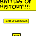 homer v.s Blue ironman