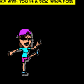 Ninja Pose!!!