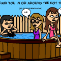 Hot tub party~!