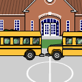 'At school'