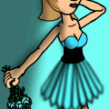 Light Pearl Blue+Black