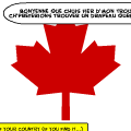 Oh Canada...