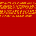 JO-JO'S AWARD NOMINEES