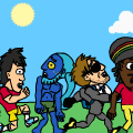The march