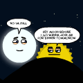 sun and the moon