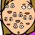 the faces of your avatar 