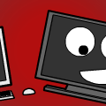 the computer & the TV