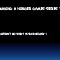 Hunger Games Sign Ups