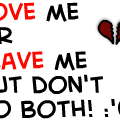 love me or leave me