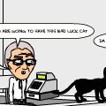 Dark Vader Gets An Bad Cat