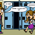 Bieber at school