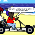 the ice cream kart