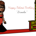 'Happy belated birthday'