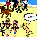 dog love
