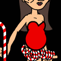 The candy cane dress XD