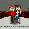 Trapped In The Toy Store (Short)