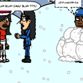 snowball war!