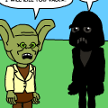 Yoda vs. Darth Vader