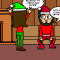 super not real santa