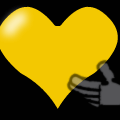 Golden heart