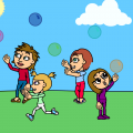 7 little girls